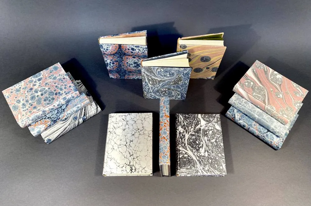 example of paper marbling